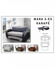 Mara 2-es kanapé