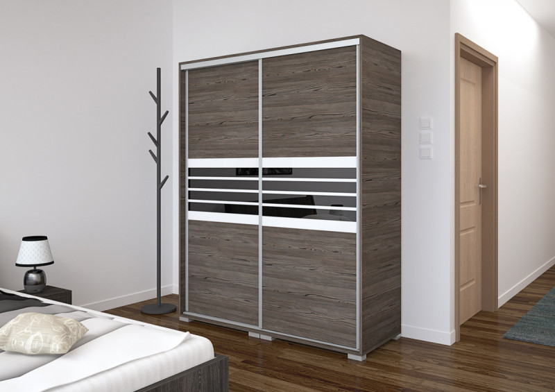 BO-120 gardrób magasfényű betéttel