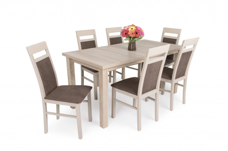 LN-B 6 személyes étkező sonoma