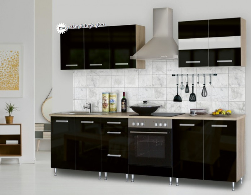 DO-200 magasfényű konyha